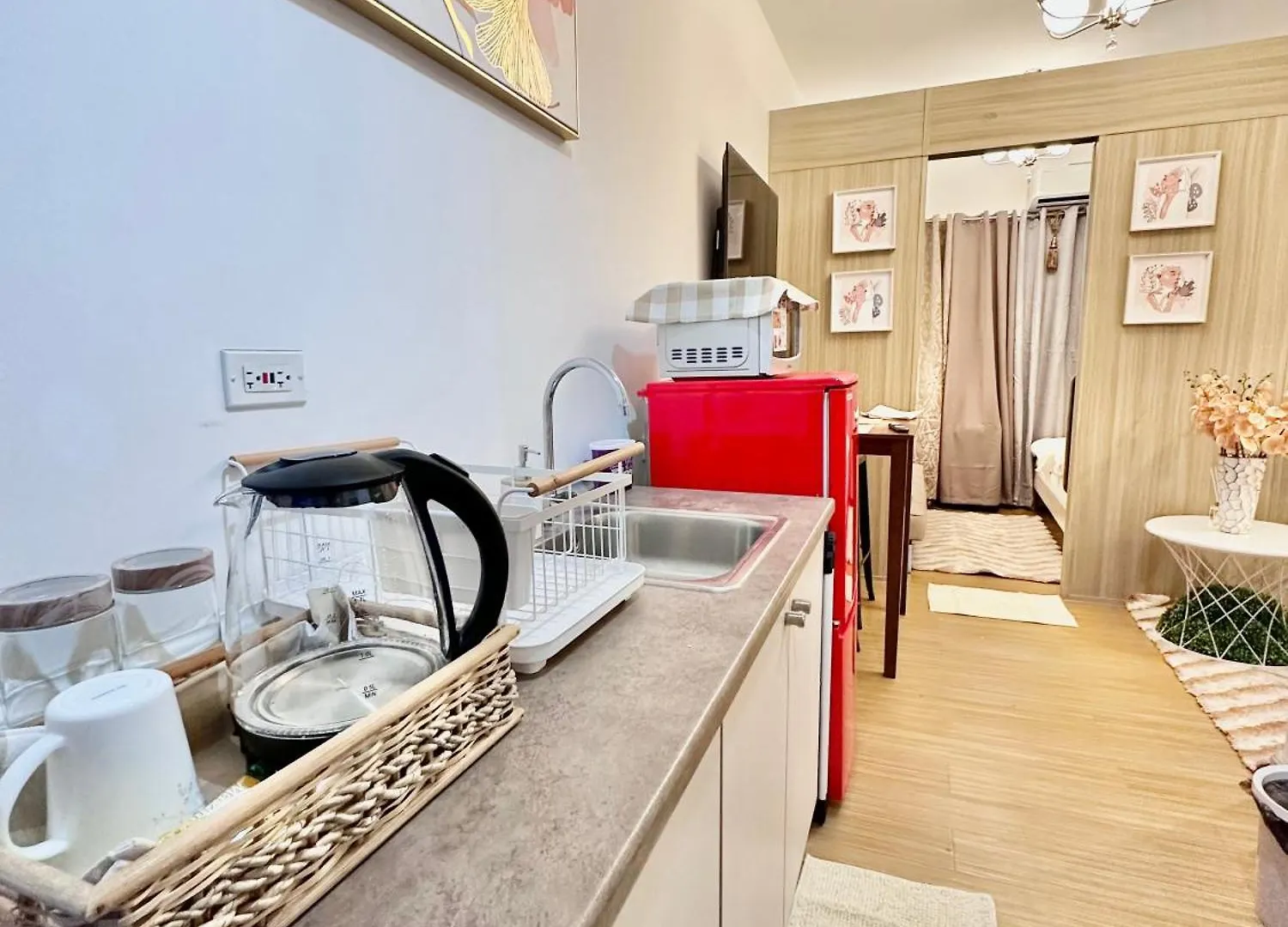 9Th Queen Size One Bedroom In Grace Residences, Bgc Taguig Manila Apartment