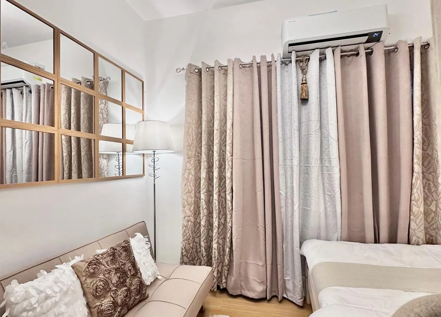 Apartman 9Th Queen Size One Bedroom In Grace Residences, Bgc Taguig Manila