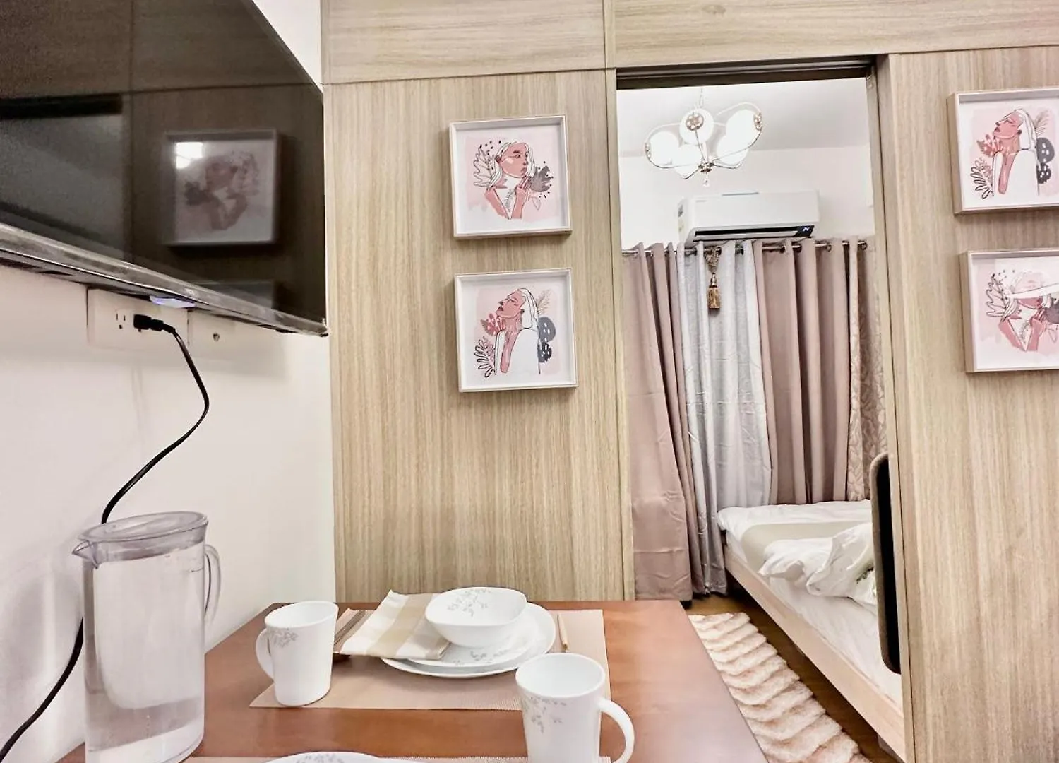 9Th Queen Size One Bedroom In Grace Residences, Bgc Taguig Manila